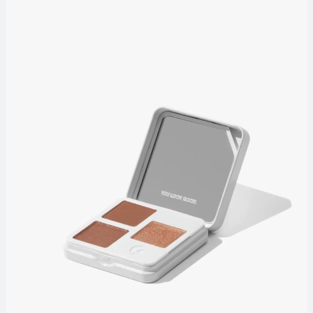 Glossier Eyeshadow Trio Monochromes Clay - Picture 3 of 11